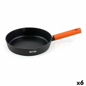 Panvica Quttin Gastro Čierna Oranžová 42 x 27,5 x 5,4 cm (6 kusov)