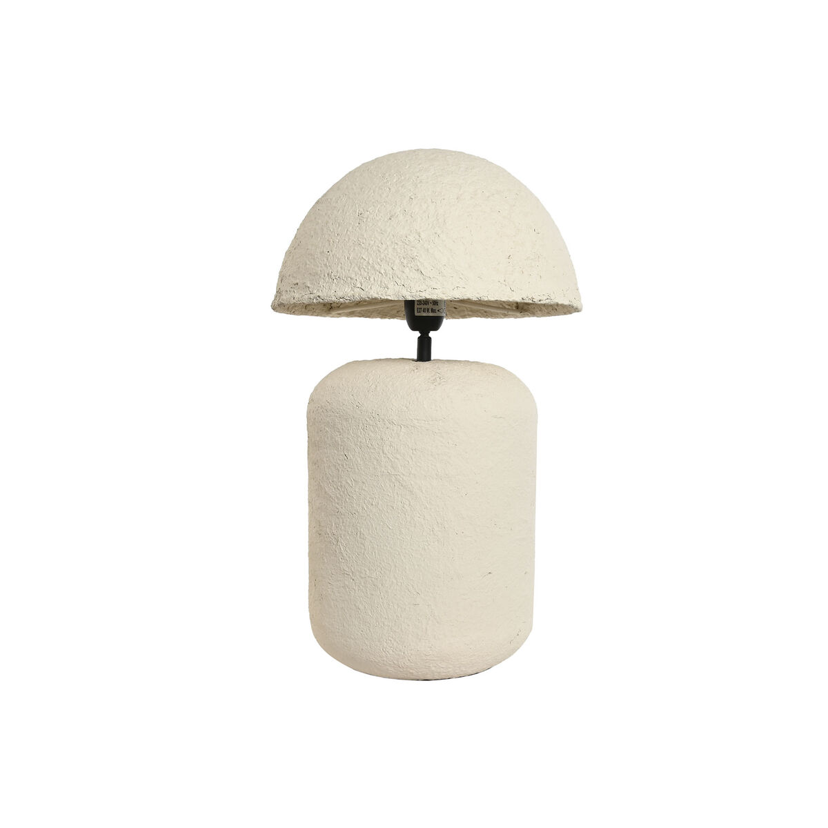 Stolná lampa Home ESPRIT Biela Papier Železo 50 W 220 V 30 x 30 x 53 cm