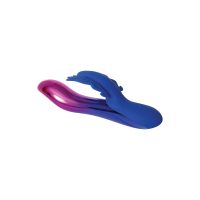 Vibrátor na stimuláciu bodu G Evolved Viacfarebná Motýľ