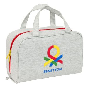 Nevyhnutné do školy Benetton Pop Sivá 31 x 14 x 19 cm