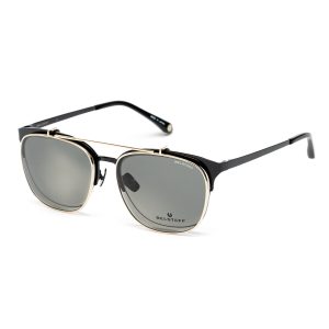 Rám na Okuliare + Slnečné Okuliare Belstaff HATCHER-NEGRO-DORADO-W ? 55 mm Clip On