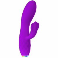 Vibrátor na stimuláciu bodu G Evolved Glimmer Purpurová