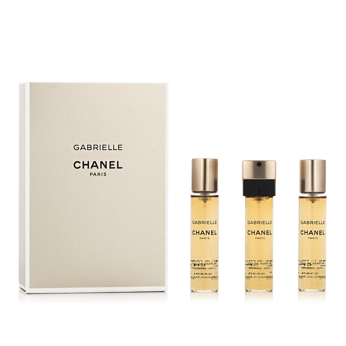 Súprava s dámskym parfumom Chanel Gabrielle EDT 3 Kusy