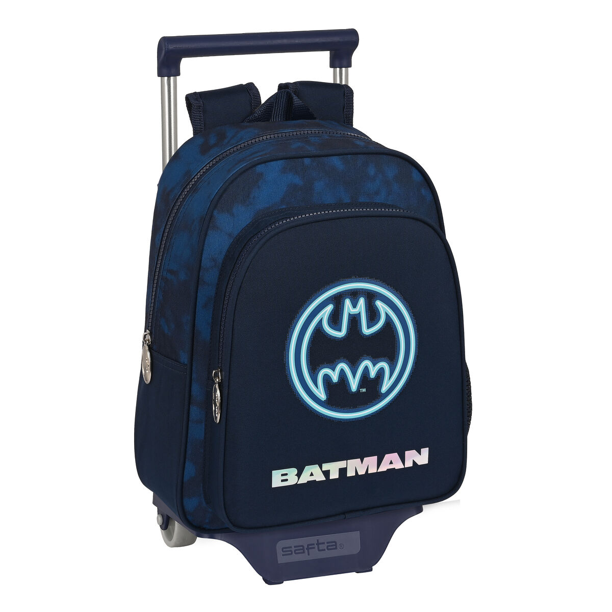 Školská taška na kolieskach Batman Legendary Námornícka modrá 27 x 33 x 10 cm