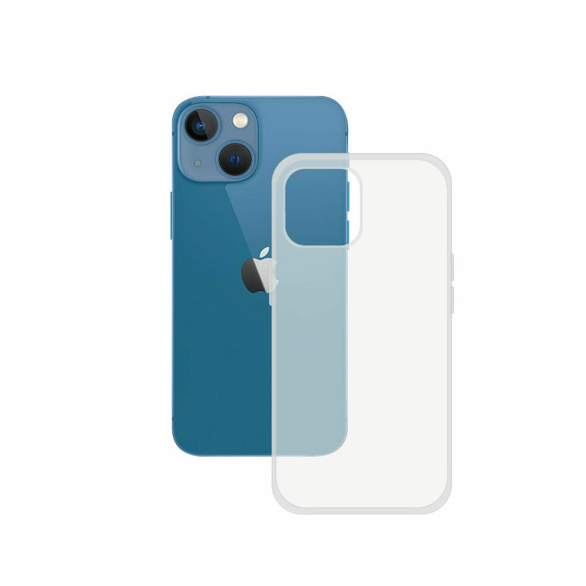 Puzdro na mobil KSIX iPhone 13 Transparentná iPhone 13 Mini iPhone 13