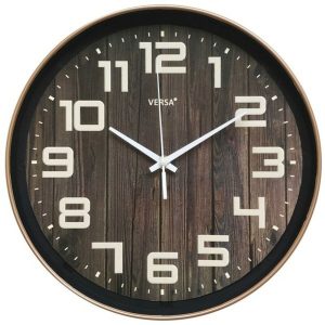 Nástenné hodiny Versa Plastické (4,3 x 30,5 x 30,5 cm)