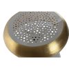 Stolná lampa Home ESPRIT Sivá Zlatá Kov 4 W 220 V 36 x 36 x 37,5 cm