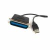 Kábel USB na Paralelný Port Startech ICUSB1284            (1,8 m)