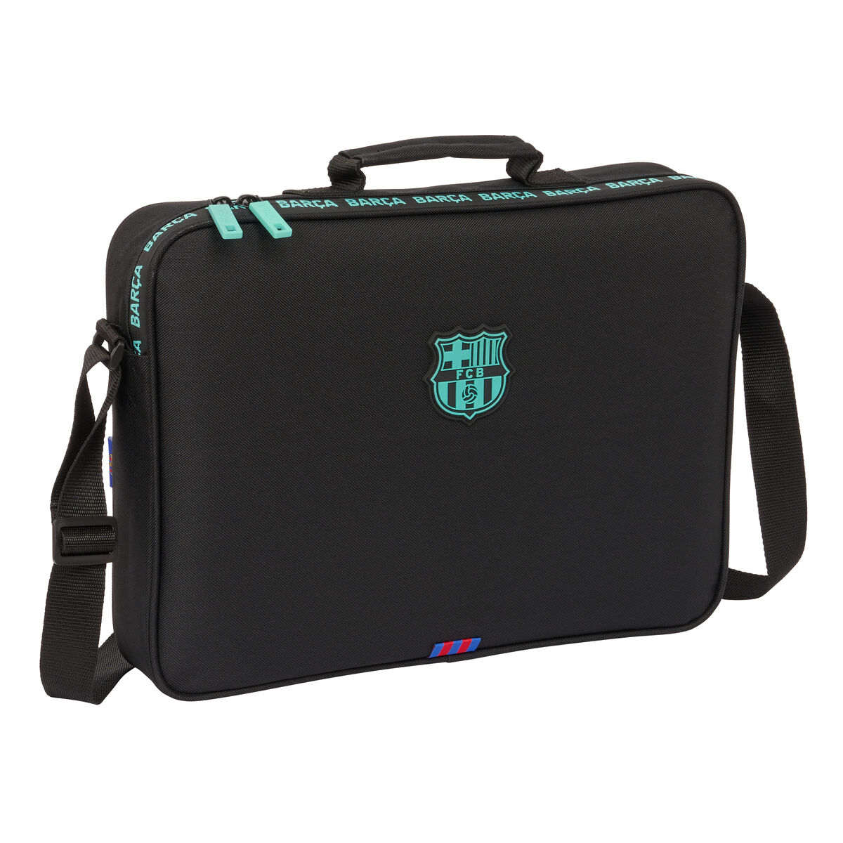 Školská taška F.C. Barcelona Čierna 38 x 28 x 6 cm
