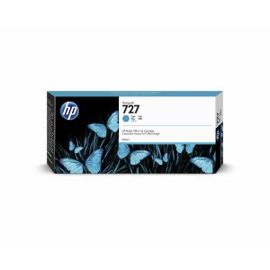 Originálne atramentové náplne HP 727 Azúrová