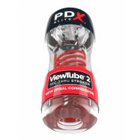 Masturbátor v baterke Endurance Jack Ass Pipedream VIEWTUBE 2 Čierna