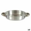 Panvica Striebristý Aluminium 19 x 4,5 x 25,5 cm (12 kusov)