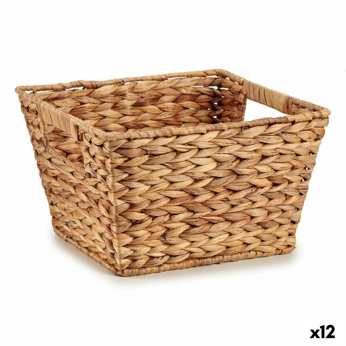 Košík Gaštanová Kov 24 x 18 x 33,5 cm (12 kusov)
