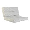 Vankúšik DKD Home Decor Podlaha Biela zelená Svetlo šedá Bambus Aluminium 120 x 80 x 16 cm