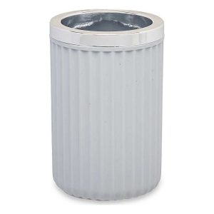 Pohár Držiak na zubnú kefku Sivá Plastické 7,5 x 11,5 x 7,5 cm