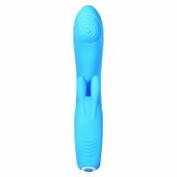 Vibrátor na stimuláciu bodu G Evolved Bunny Modrá