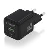 Stenová nabíjačka Aisens ASCH-20W2P011-BK 20 W Čierna (1 kusov)