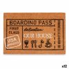 Rohožka Boarding Pass Prírodná 60 x 1 x 40 cm (12 kusov)