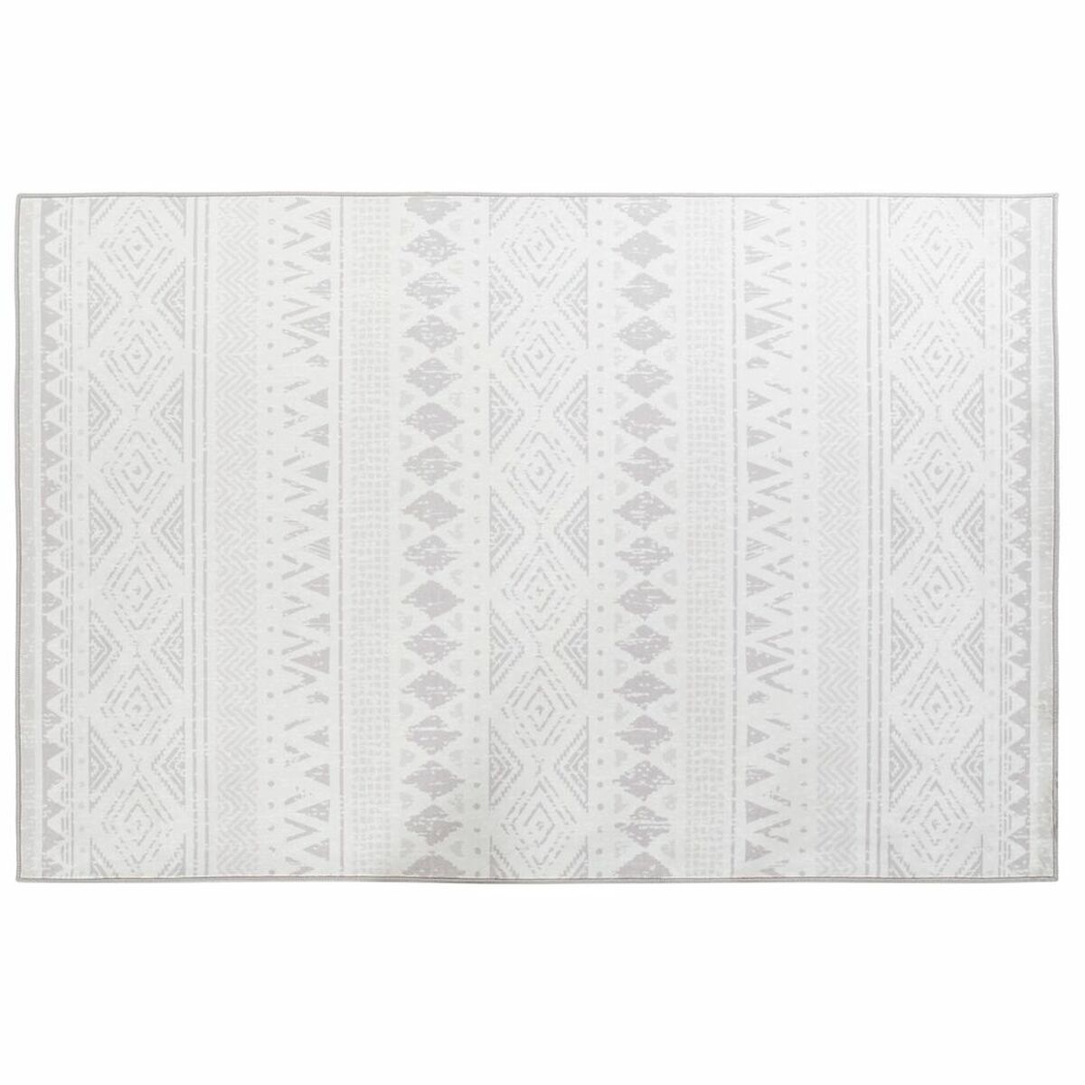 Koberec DKD Home Decor Béžová Biela Ikat (200 x 290 x 0,4 cm)