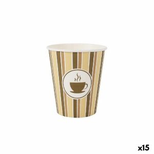 Sada pohárov Algon Kartón Káva 30 Kusy 250 ml (15 kusov)