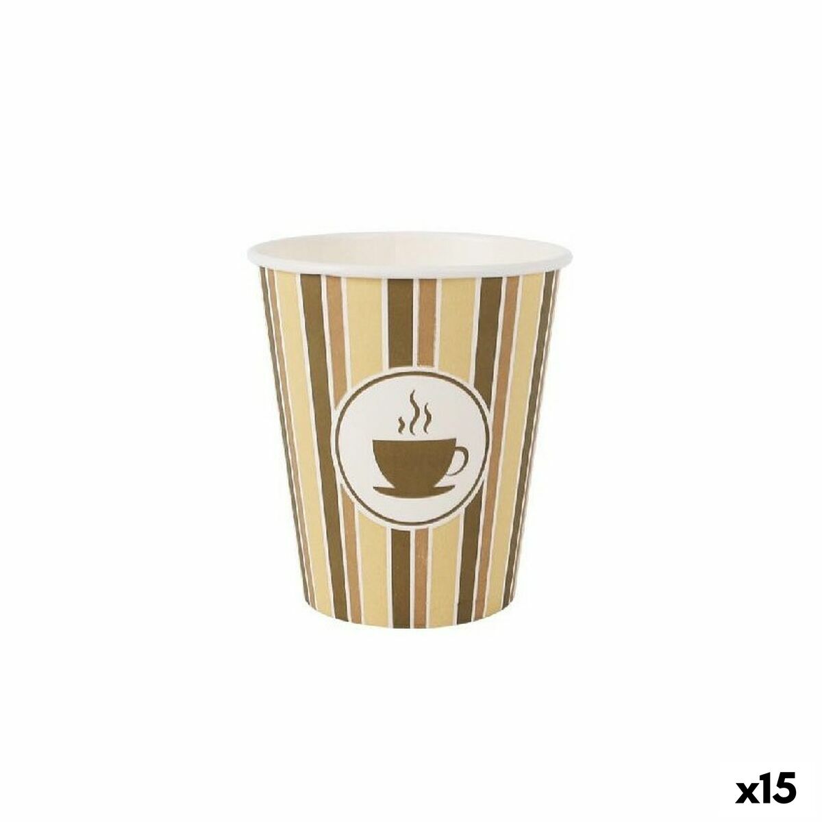 Sada pohárov Algon Kartón Káva 30 Kusy 250 ml (15 kusov)
