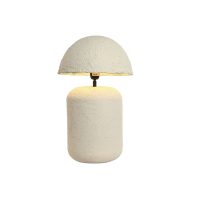 Stolná lampa Home ESPRIT Biela Papier Železo 50 W 220 V 30 x 30 x 53 cm