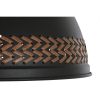 Stropné svetlo DKD Home Decor Gaštanová Čierna Krém Kov 50 W 39 x 39 x 22 cm (2 kusov)
