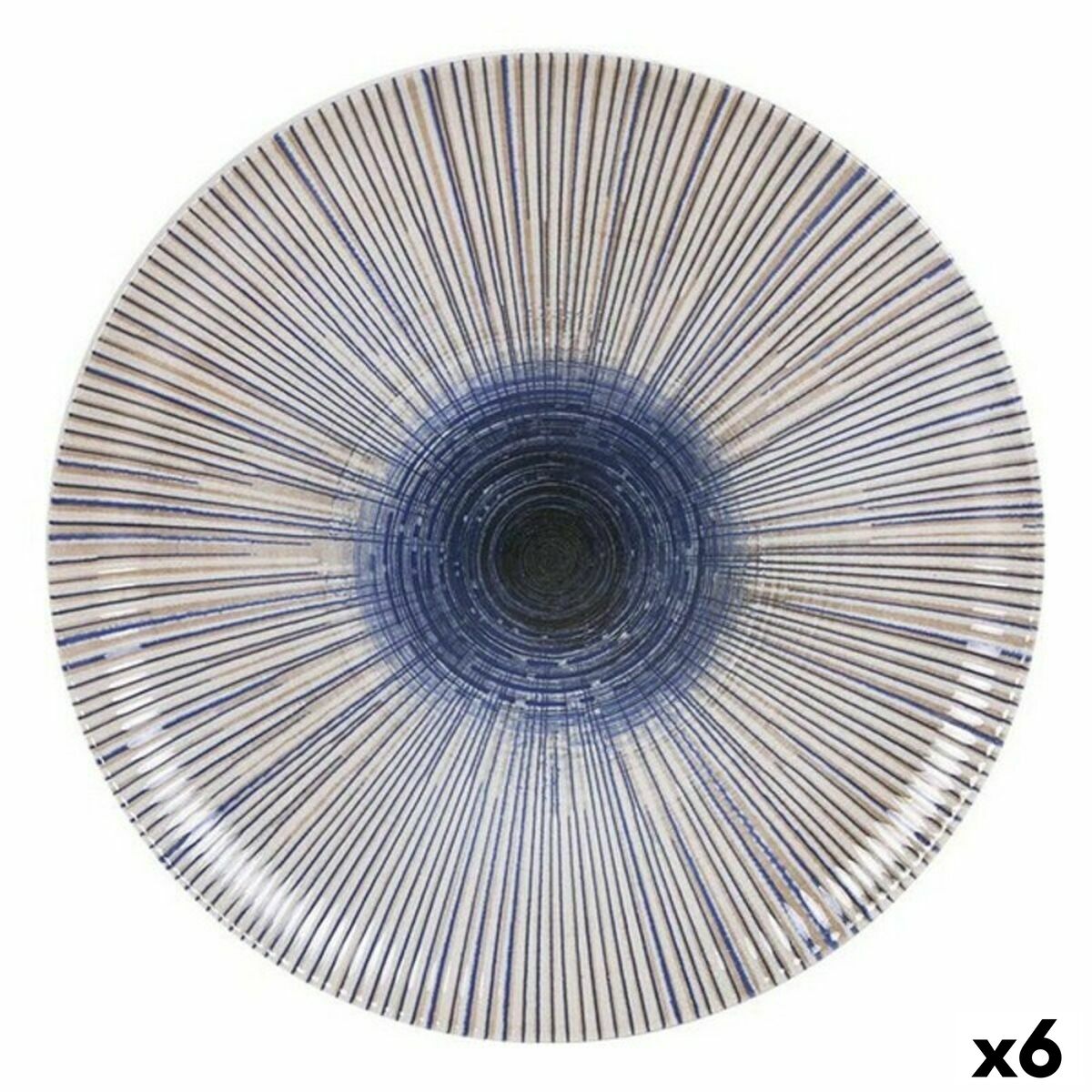 Sada tanierov La Mediterránea Irys (6 kusov) (32,5 cm)