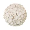 Dekoratívna guľa Alexandra House Living Biela Živica Plastické 9 x 9 x 9 cm