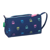 Školský peračník s náplňou Benetton Cool Námornícka modrá 20 x 11 x 8.5 cm (32 Kusy)