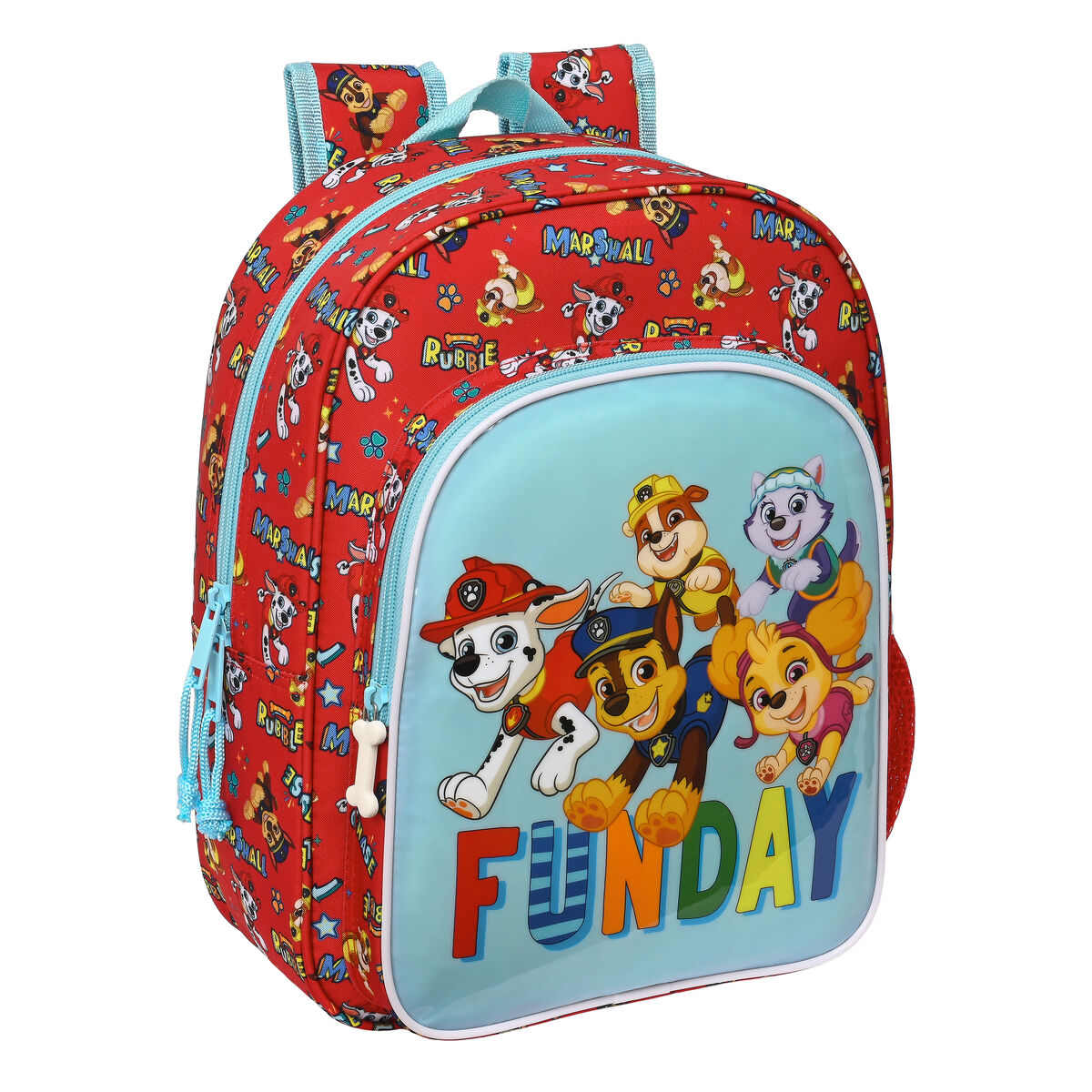 Batoh pre deti The Paw Patrol Funday Červená Svetlá modrá (26 x 34 x 11 cm)