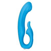 Vibrátor na stimuláciu bodu G Evolved Bunny Modrá