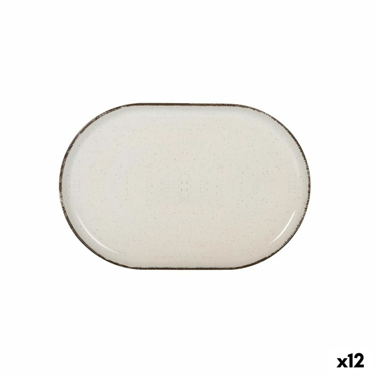 Tácka na chuťovky La Mediterránea Anllo Oválny 30 x 20 x 2,5 cm (12 kusov)