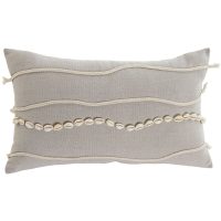 Vankúšik Home ESPRIT Biela Béžová Boho 50 x 30 cm