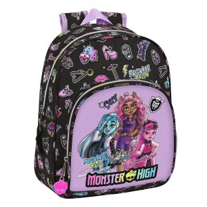 Školský batoh Monster High Creep Čierna 28 x 34 x 10 cm