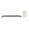 Tácka na chuťovky DKD Home Decor Biela Čierna Kamenina Tabuľa 33 x 10 x 5,8 cm