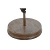 Stolná lampa Home ESPRIT Gaštanová Kov Živica 50 W 220 V 26 x 26 x 53,5 cm (2 kusov)