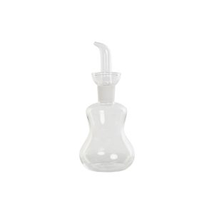 Olejnička DKD Home Decor Transparentná Borokremičité sklo 530 ml 9,5 x 9,5 x 23 cm