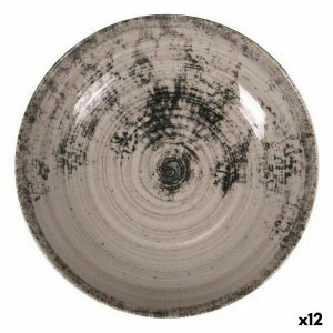 Hlboký Tanier La Mediterránea Aspe Sivá Ø 22,7 x 5 cm (12 kusov)