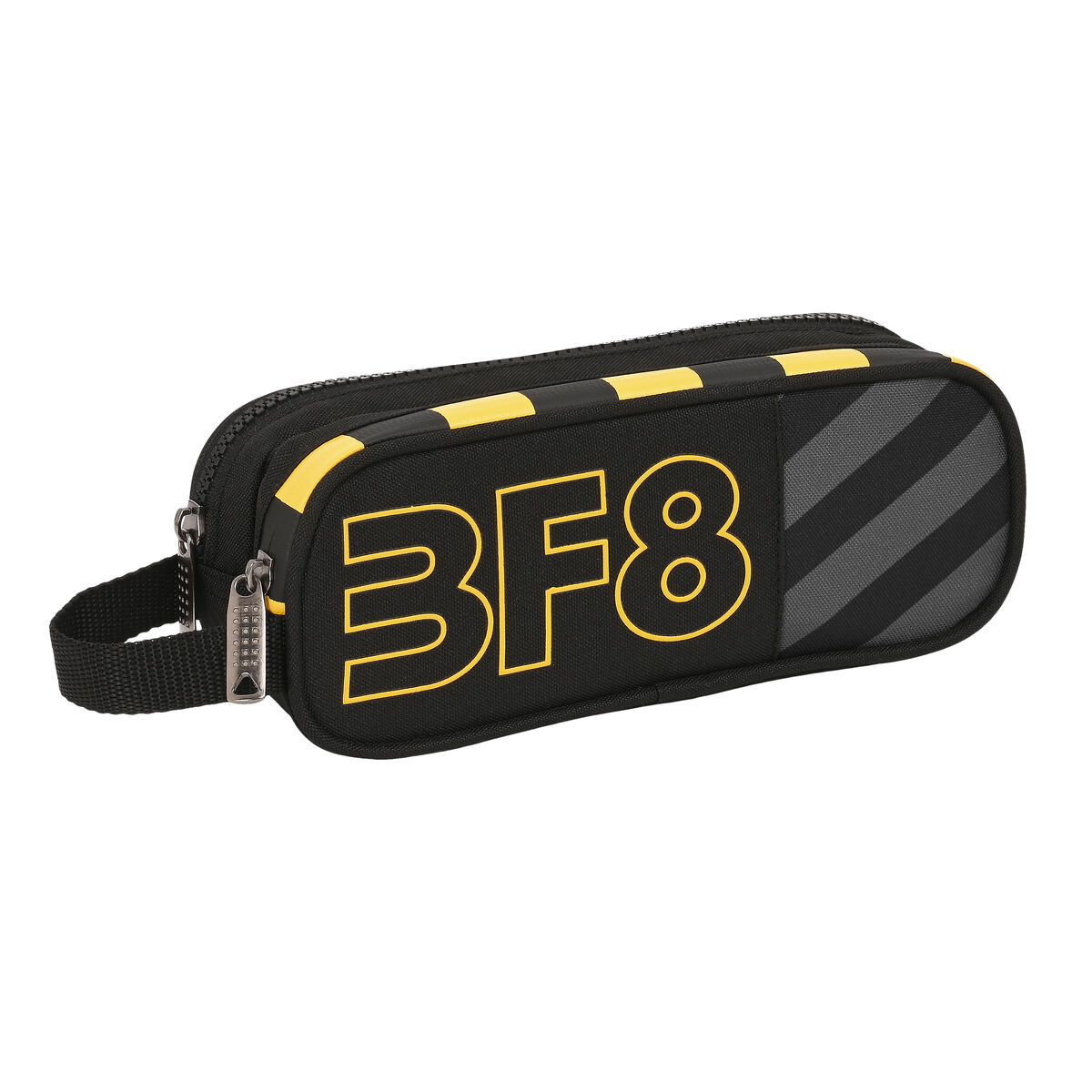 Dvojitý peračník BlackFit8 Zone Čierna 21 x 8 x 6 cm