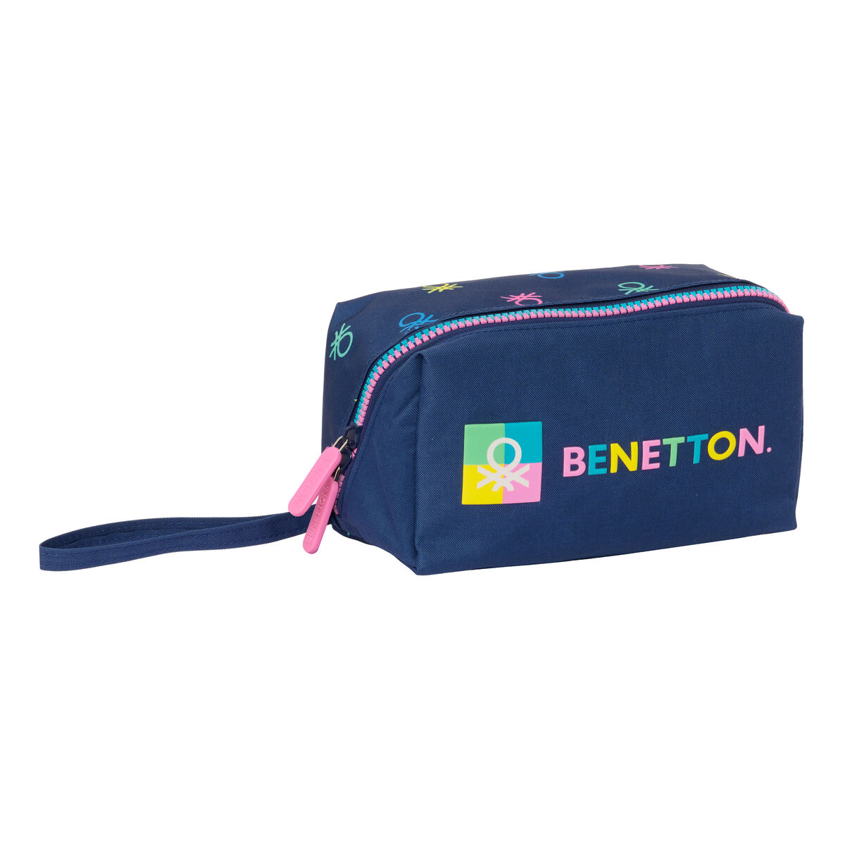 Školské púzdro Benetton Cool Námornícka modrá 22 x 10 x 10 cm