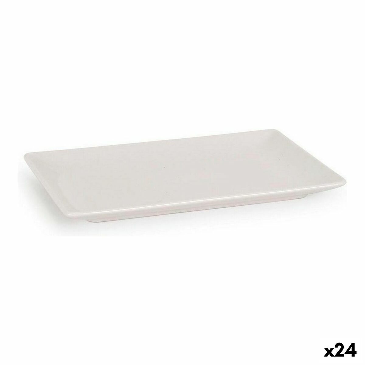 Kuchynská misa La Mediterránea Elite Obdĺžnikový 13 x 20 x 2 cm (24 kusov) (13 x 20 cm)
