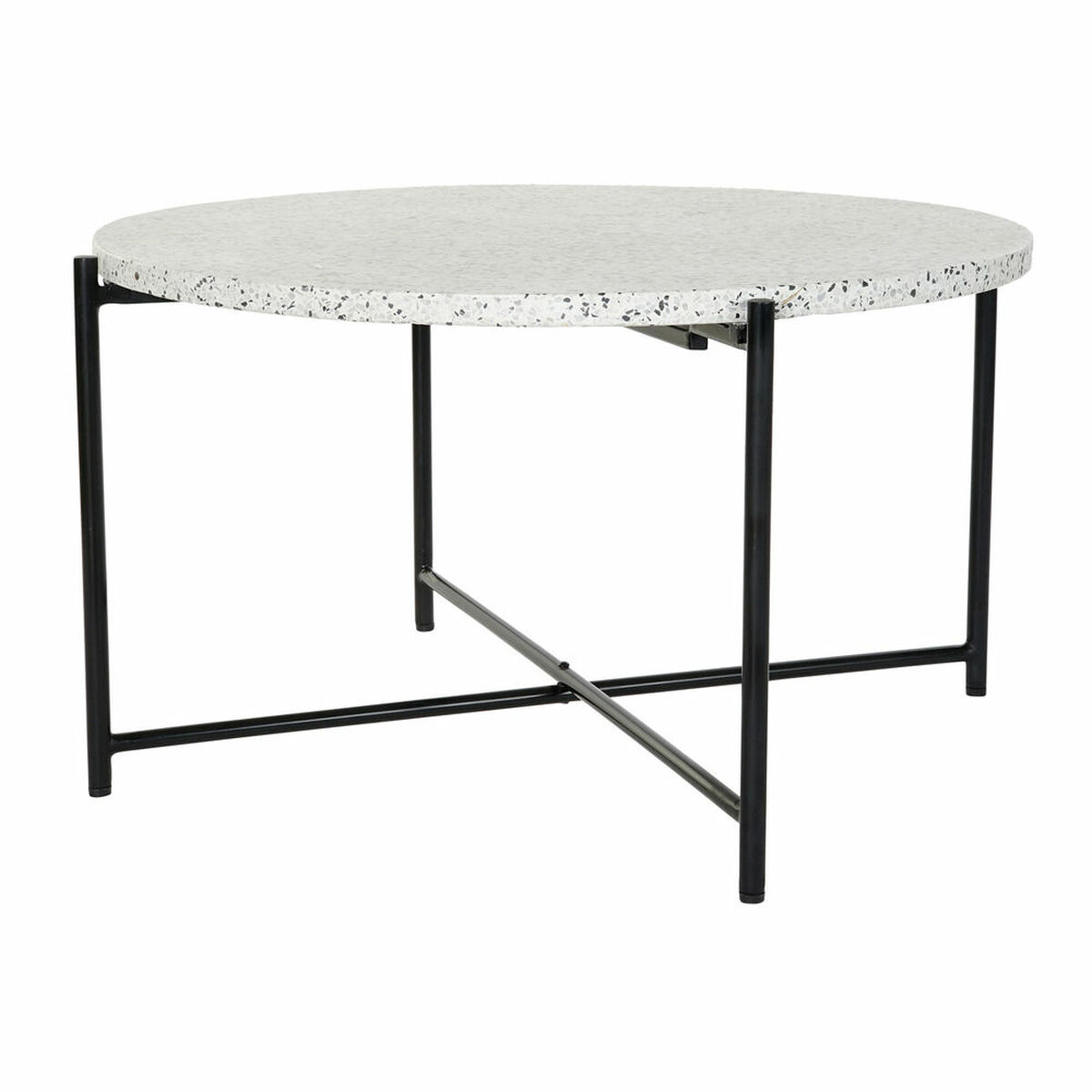 Jedálenský stôl DKD Home Decor Kameň Železo 80 x 80 x 45 cm