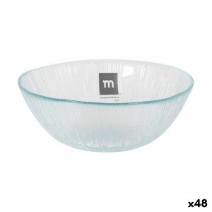 Miska La Mediterránea Transparentná ø 13 x 5 cm (48 kusov)