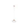 Stropné svetlo DKD Home Decor 34 x 34 x 21 cm Striebristý Čierna Sivá Ružová Kov Biela 50 W 60 W Borovica