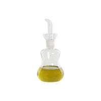 Olejnička DKD Home Decor Transparentná Borokremičité sklo 530 ml 9,5 x 9,5 x 23 cm