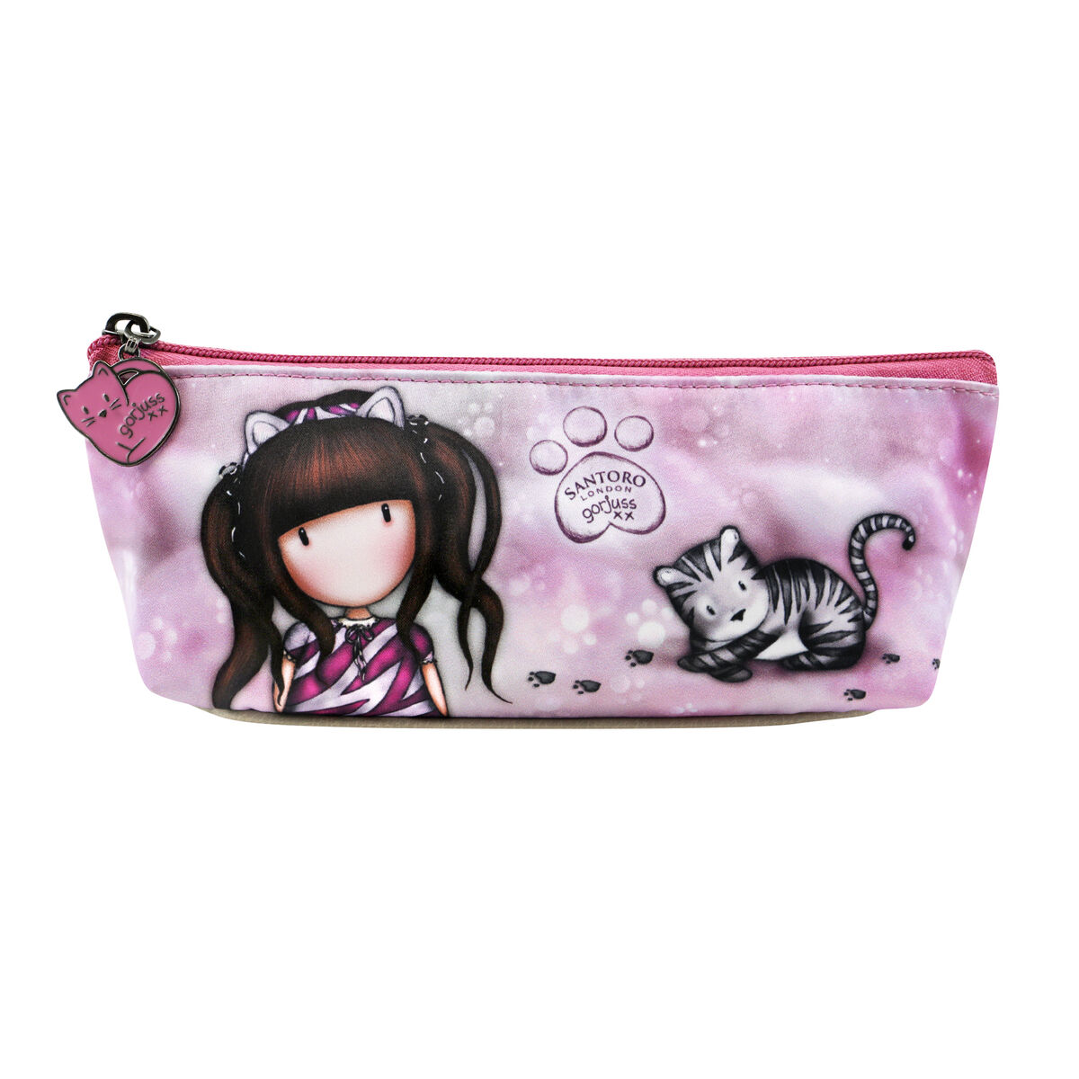 Školské púzdro Gorjuss Ruby wild Sivá (22.3 x 8.8 x 5.7 cm)