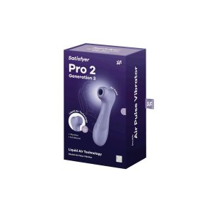 Sací stimulátor na klitoris Satisfyer Pro 2 Generation 3 Purpurová