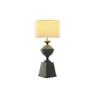 Stolná lampa Home ESPRIT Biela Sivá Živica 35,5 x 35,5 x 79 cm