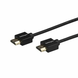 HDMI Kábel Startech HDMM2MLP 4K Ultra HD 2 m Čierna
